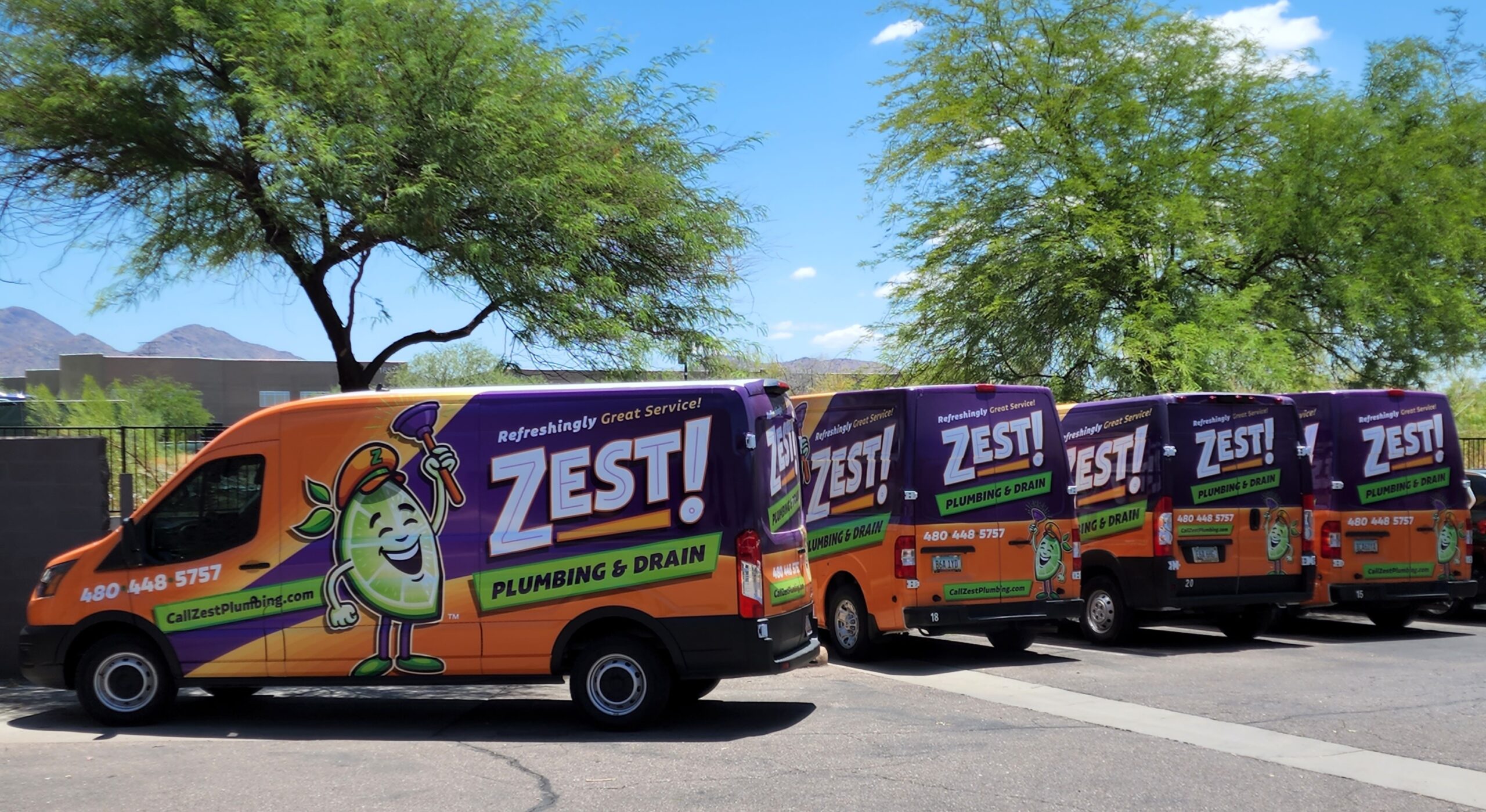 4 Zest Vans