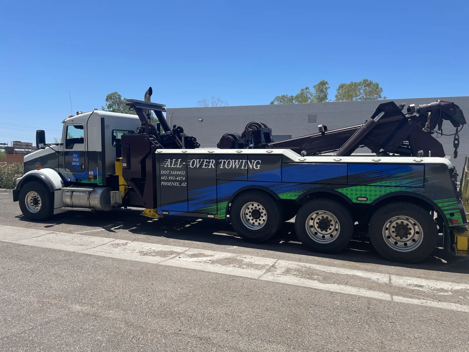 All-Over Towing Wrecker