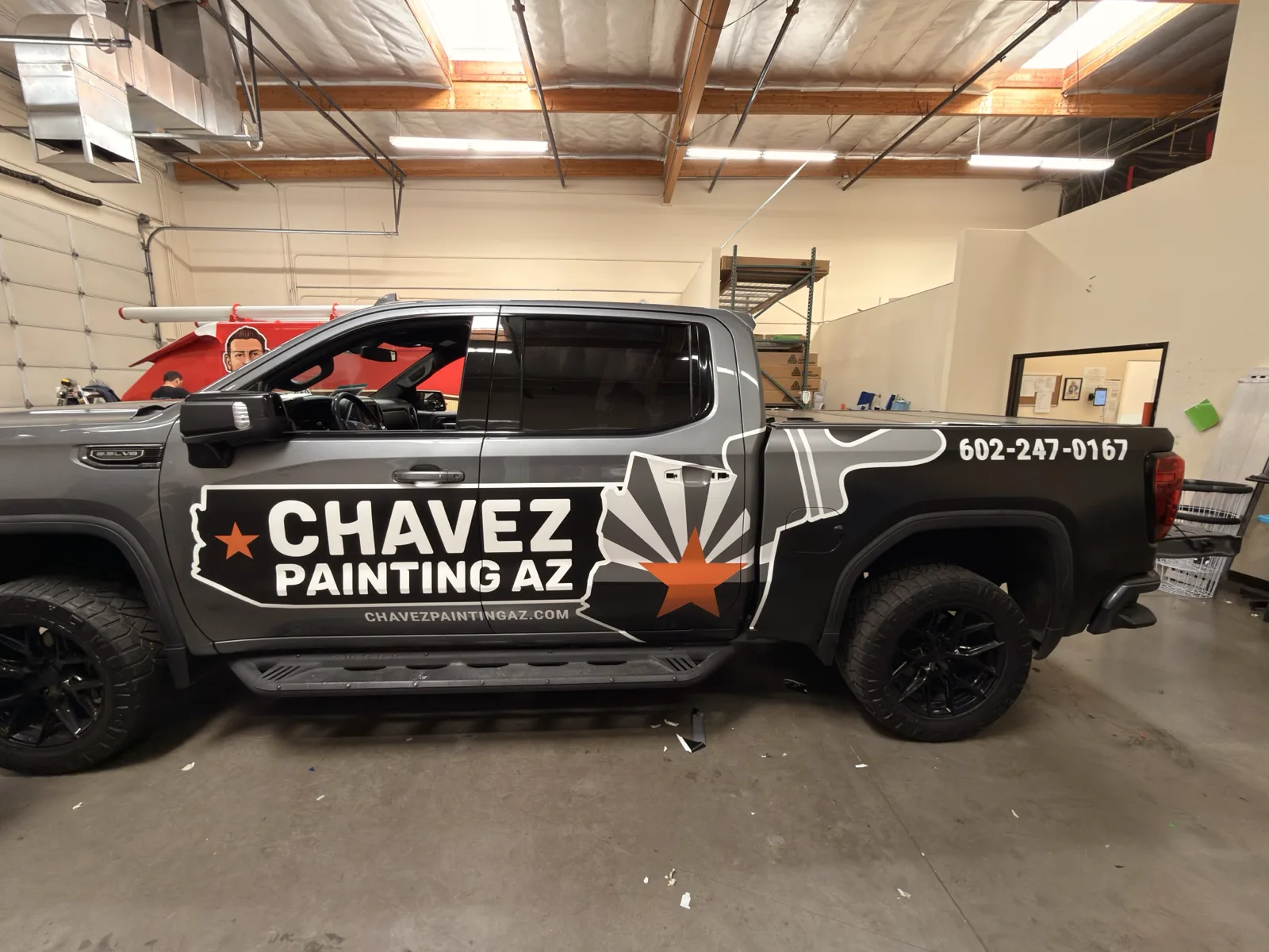 Chavez Painting AZ - Truck wrap