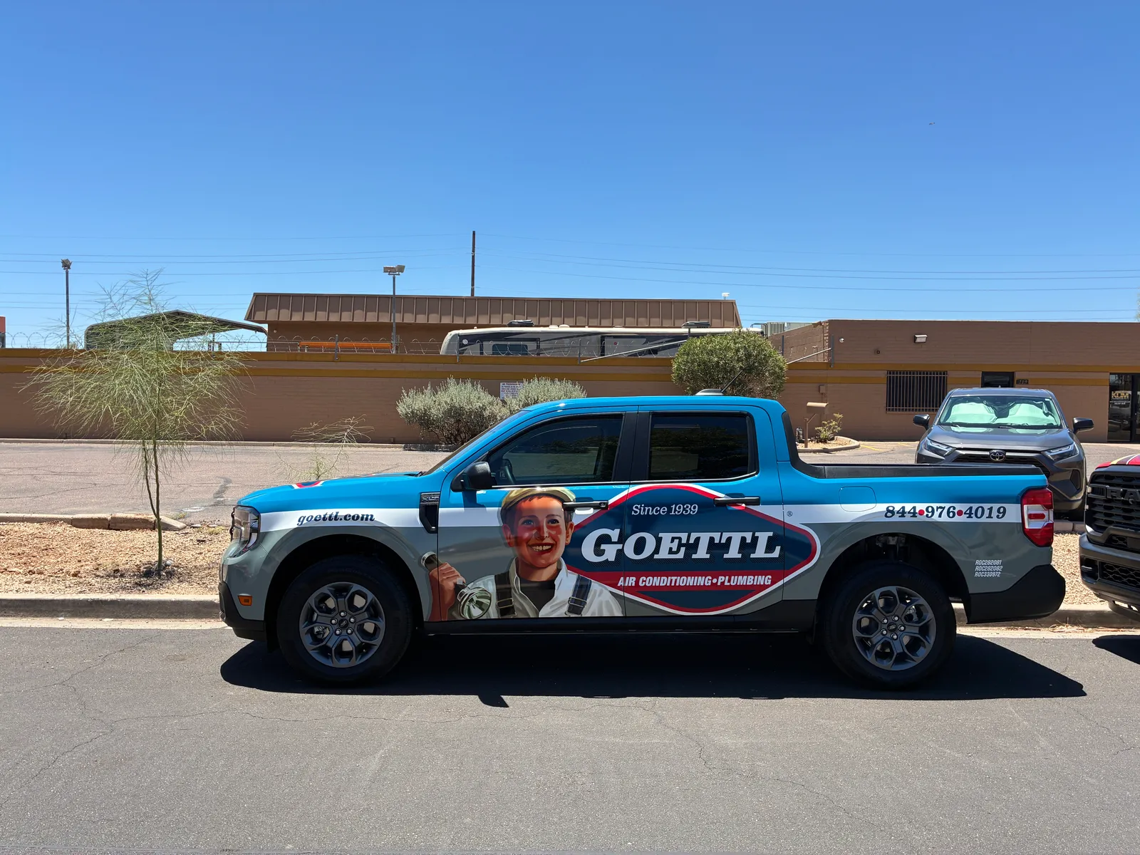 Goettl Maverick Pickup - Truck wrap