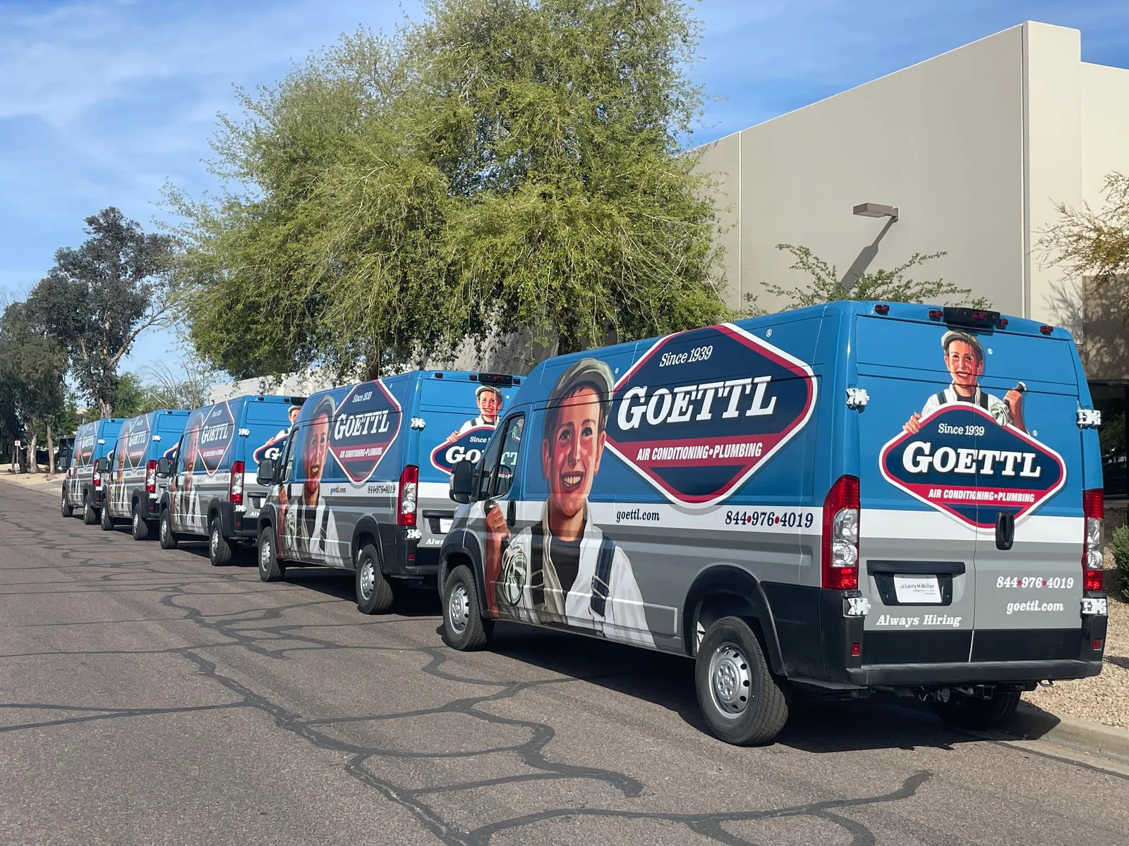 Goettl Van Fleet - Fleet wrap