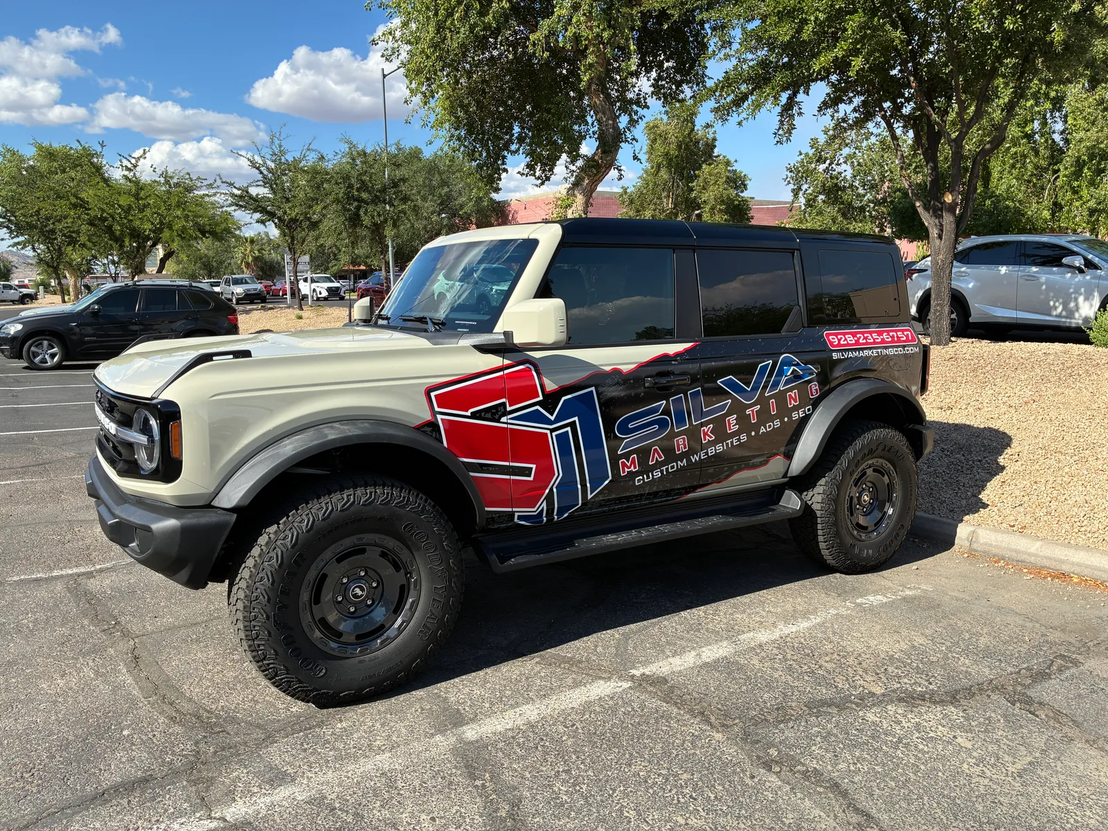 Silva Marketing Bronco - SUV wrap