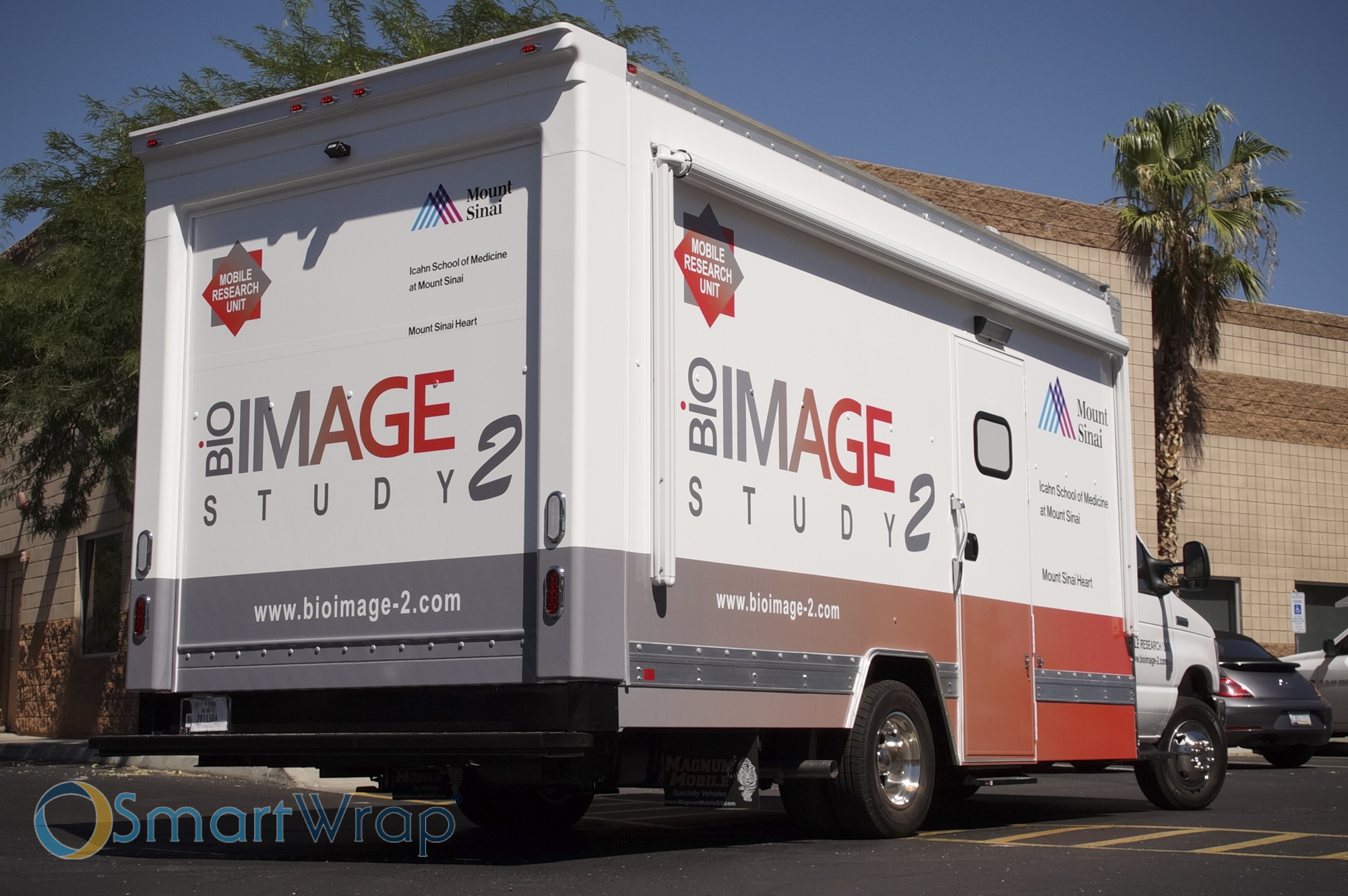 Mt Sinai Mobile Research Unit - Truck wrap