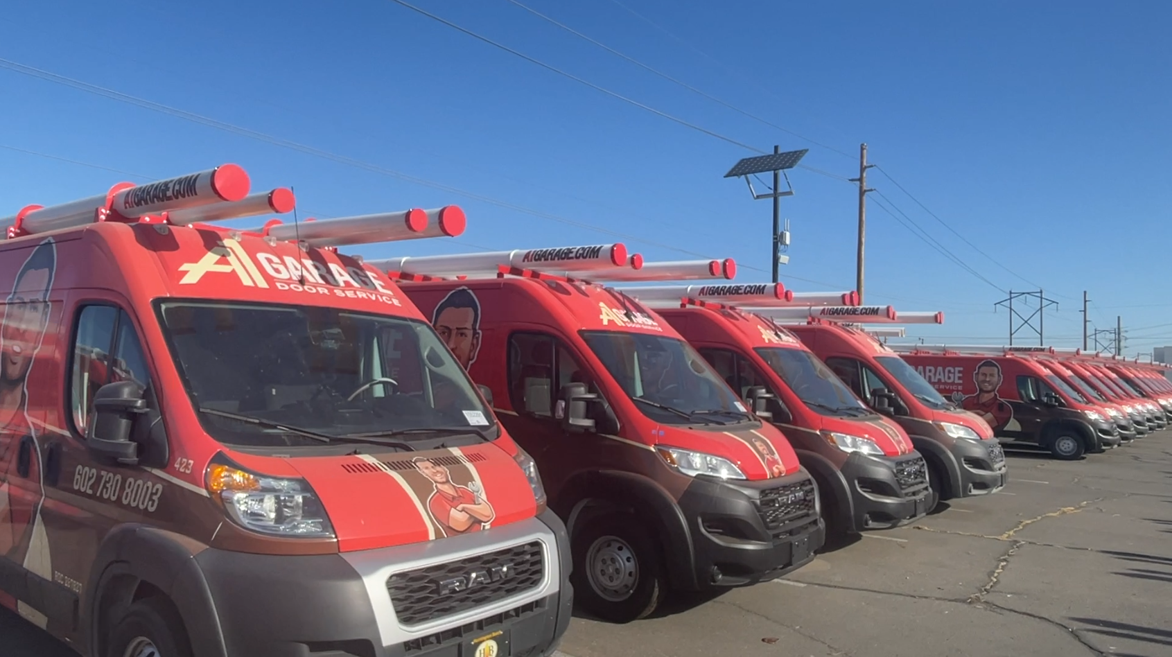 A1 Garage Fleet - Fleet wrap