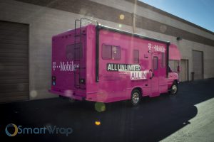 Tmobile Pink Wrap - SmartWrap® Vehicle Wraps